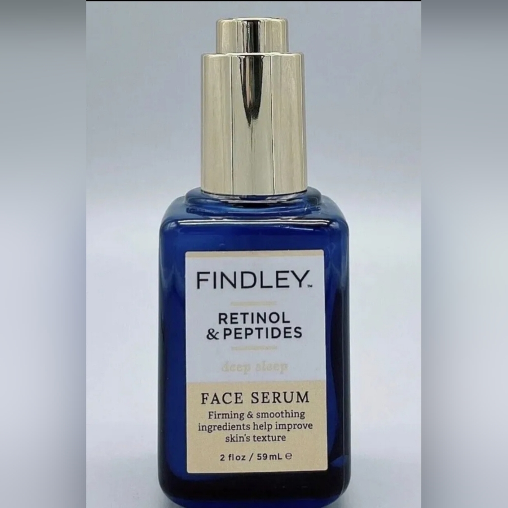 Findley Retinol & Peptides Deep Sleep Face Oil Serum 2 fl oz/59 mL NWOB